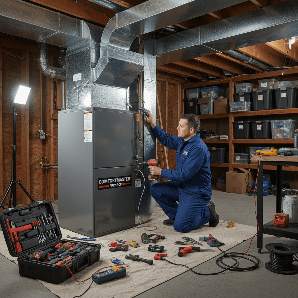 Furnace installation and repair service