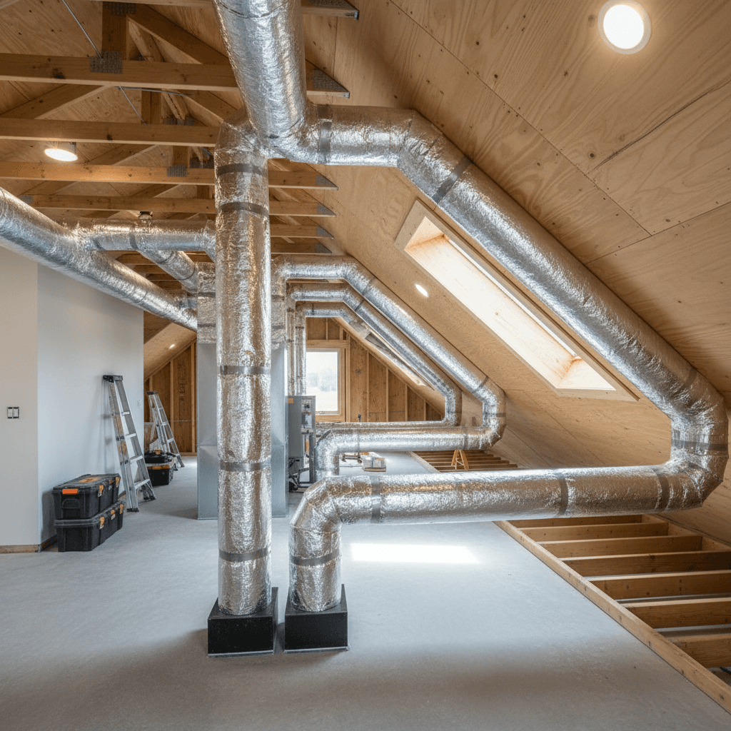 Professional ductwork installation