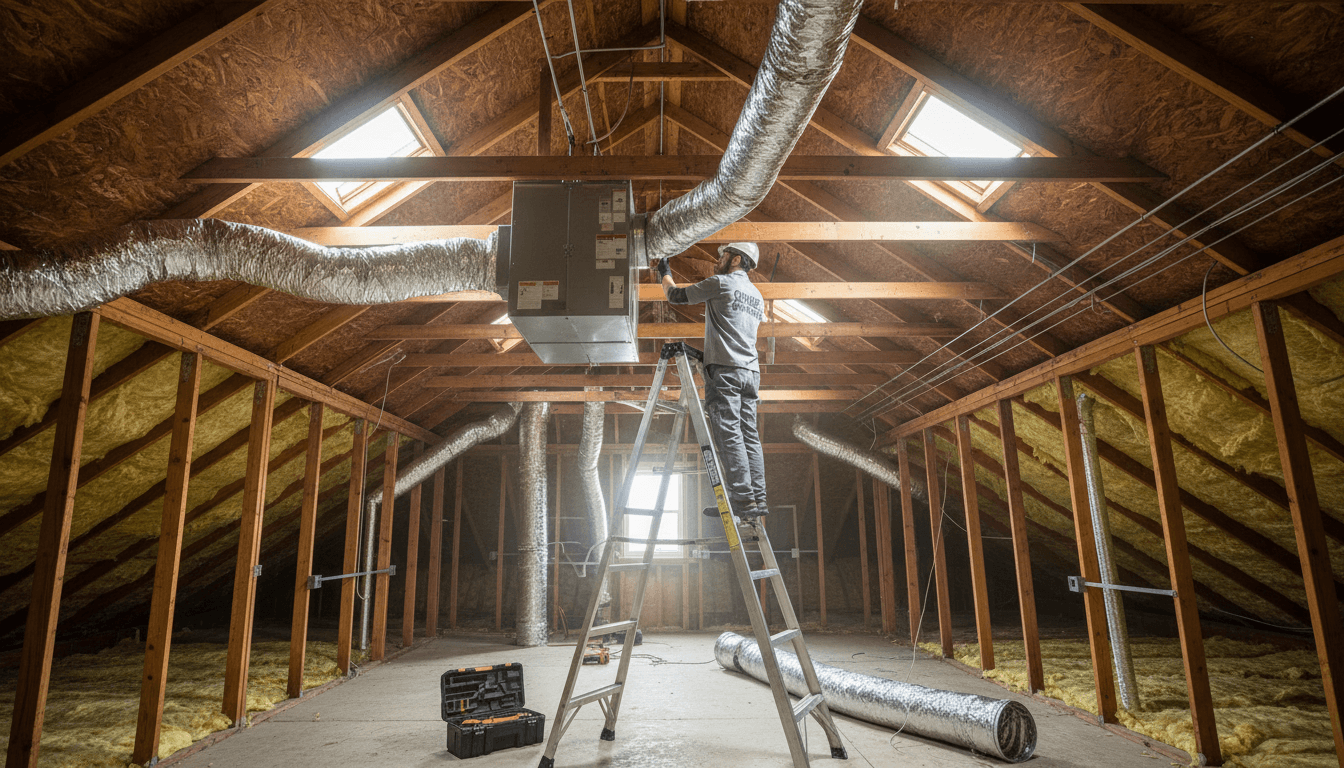 Ductwork installation service