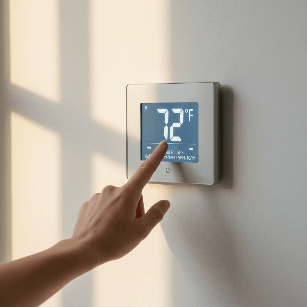 Smart thermostat installation